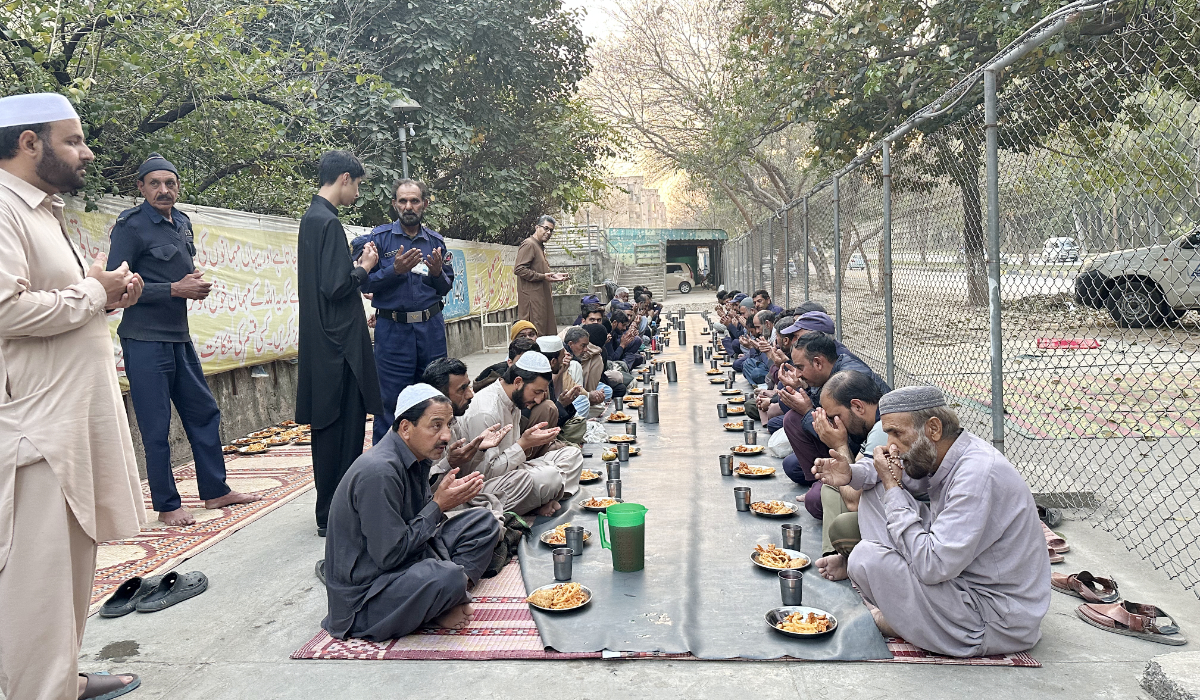 Syed Mohammad Omar Shah has been running a daily iftar during Ramadan for almost a decade. (Supplied)
