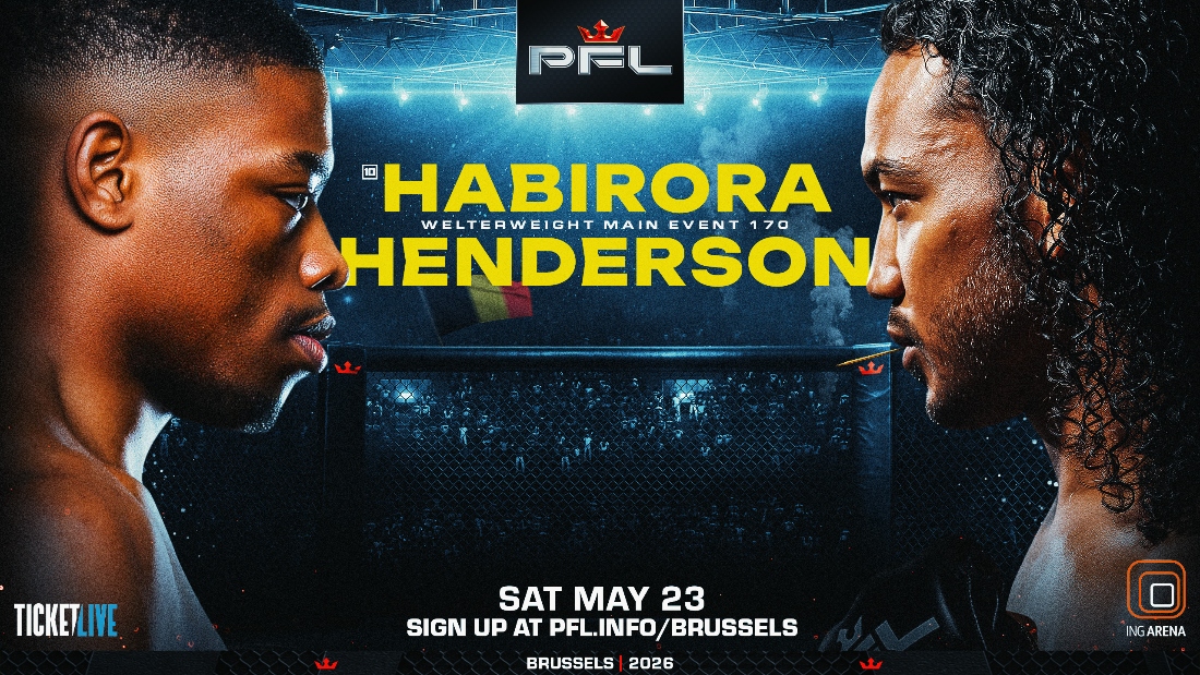 Patrick Habirora headlines PFL Brussels at Ing Arena in May