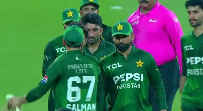 After a disappointing T20 World Cup, Pakistan have dropped seasoned batter Babar Azam and allrounder Saim Ayub for next week’s ODI series in Bangladesh. (X/@khano_3/File)