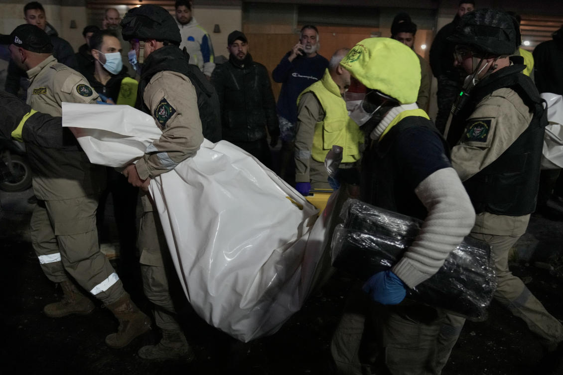 Lebanese state media said an Israeli strike killed a Hamas official on Thursday, the first reported targeted killing of a member of the Palestinian militant group since US-Israeli strikes on Iran triggered regional war. (AP)