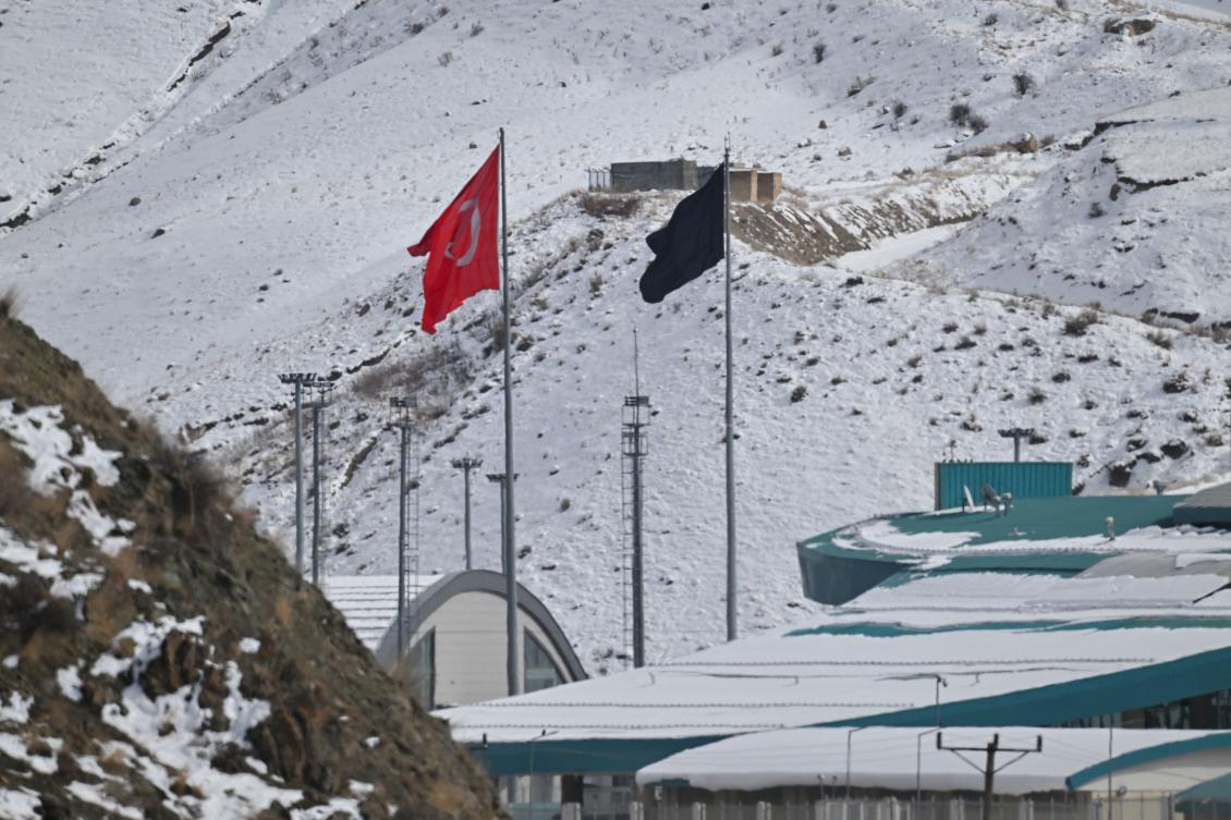 Turkiye’s defense ministry said on Wednesday that a ballistic missile fired from Iran toward Turkish airspace after passing Syria and Iraq was destroyed by NATO air and missile defense system. (AFP)