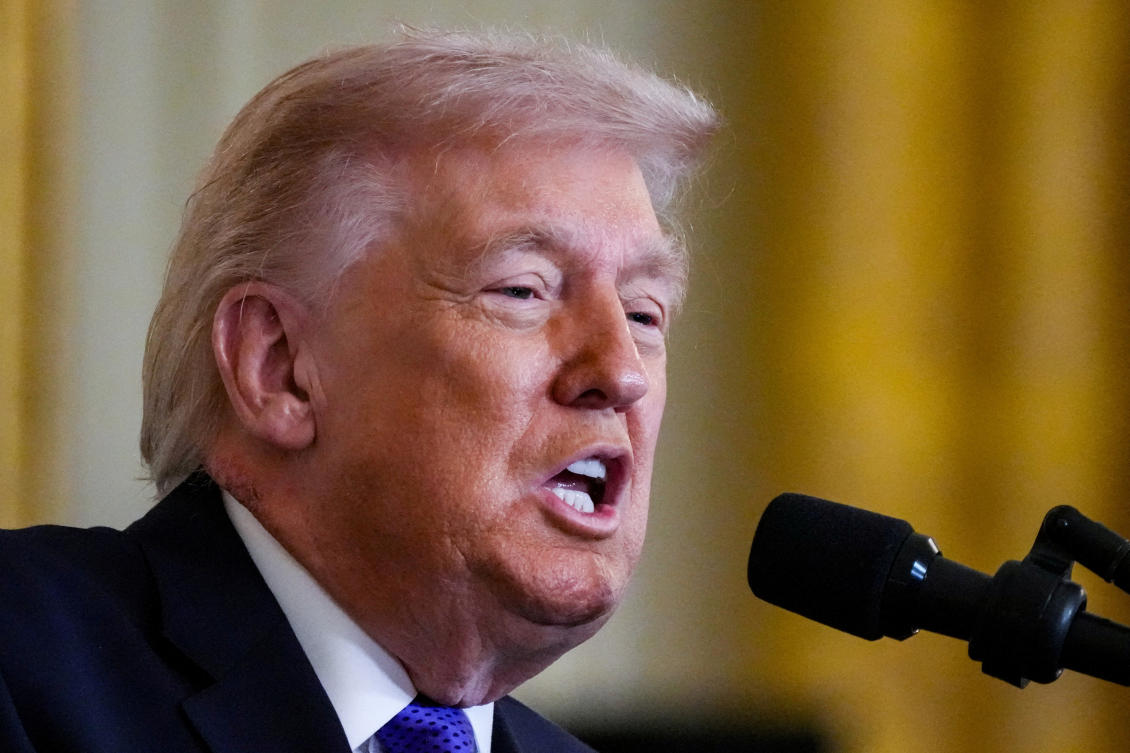 Trump described Mojtaba Khamenei, son of the late supreme leader, a "lightweight." (Reuters/File)