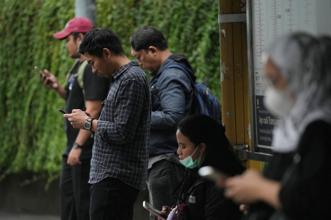 “The government is here so that parents no longer have to fight alone against the giant of algorithms,” Indonesia’s Communication and Digital Affairs Minister Meutya Hafid said Friday. (AP)