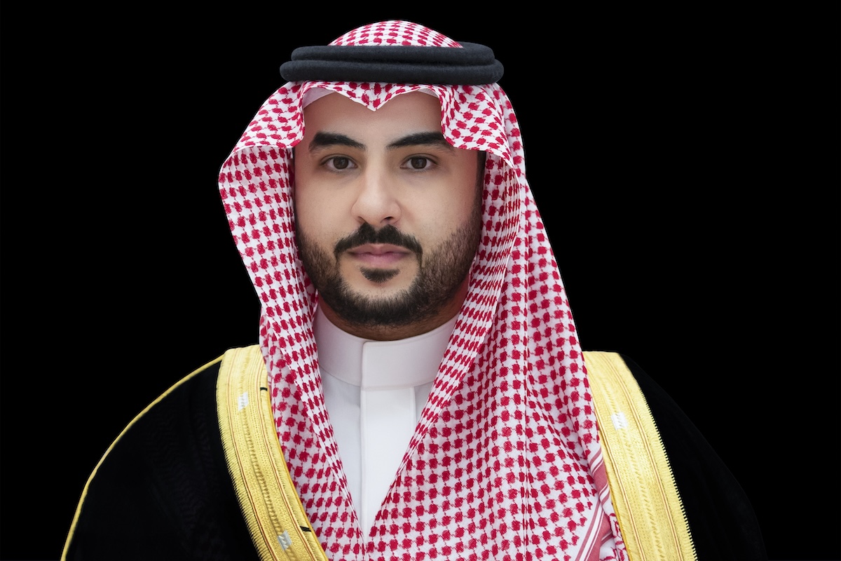 Saudi Arabia's Minister of Defense Prince Khalid bin Salman and Jordanian Prime Minister and counterpart Jafar Hassan condemned the Iranian attacks. (SPA)
