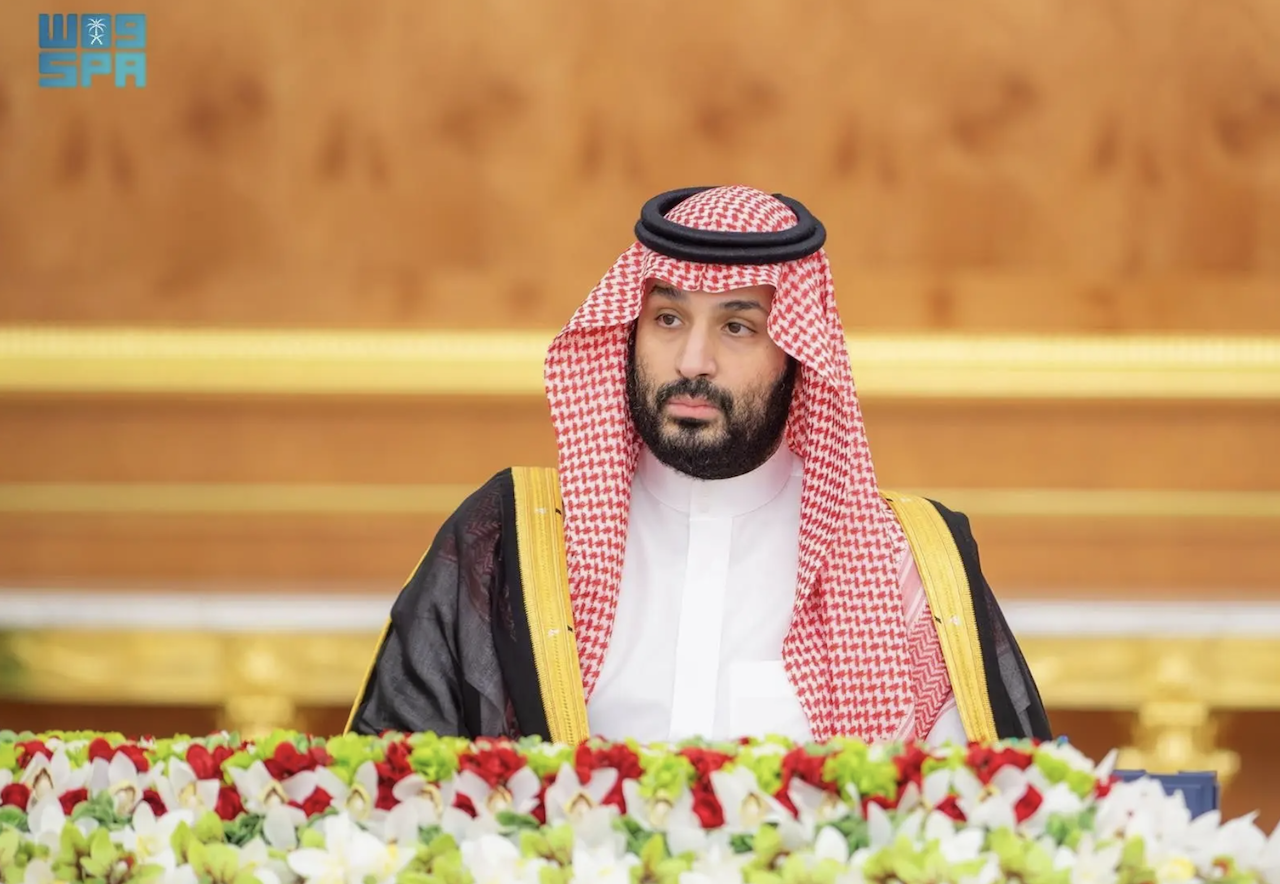 The cabinet session, chaired by Crown Prince Mohammed bin Salman via videoconference. (SPA)