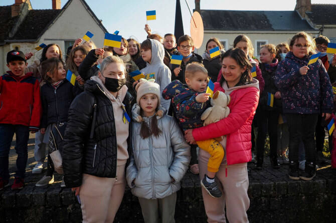 Moscow’s deportation and forcible transfer of children from Ukraine to Russia amounts to a crime against humanity, a United Nations team of investigators said Tuesday. (AFP/File)