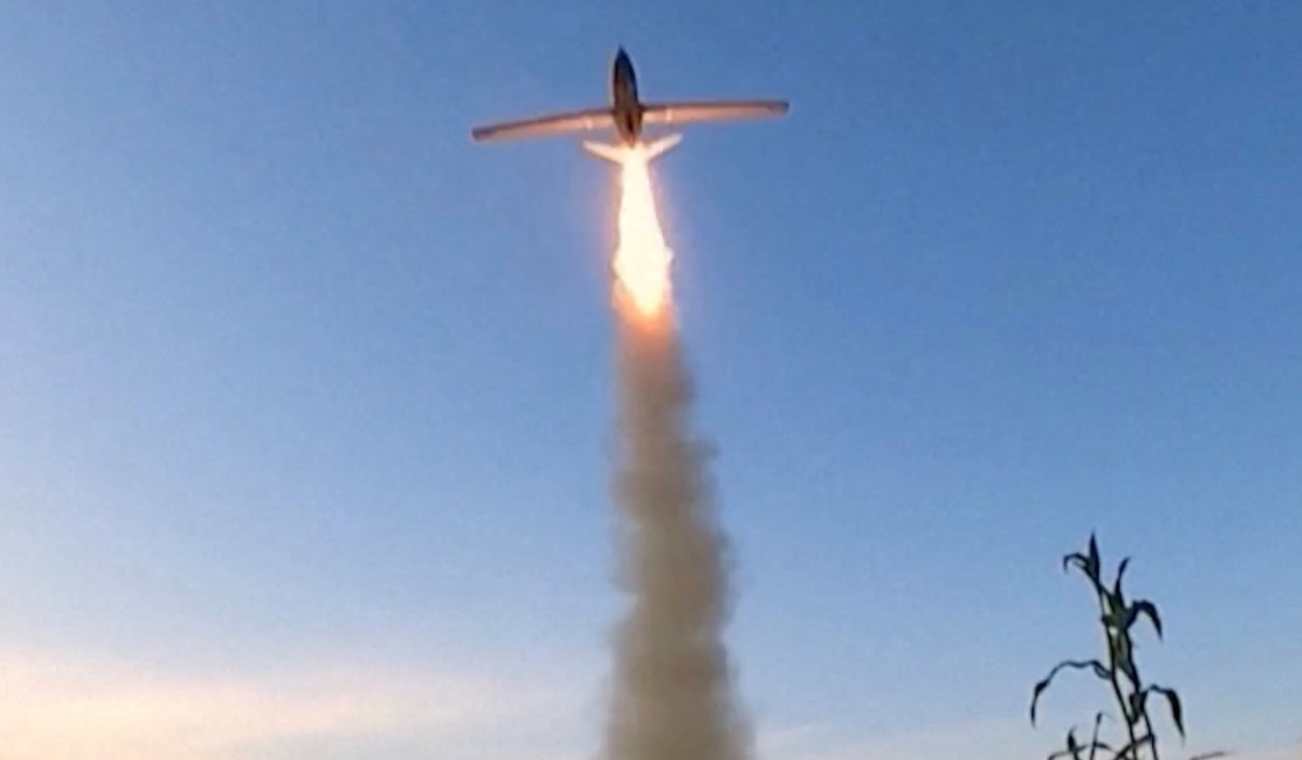 Several ballistic missiles targeting Saudi Arabia were intercepted. (REUTERS)