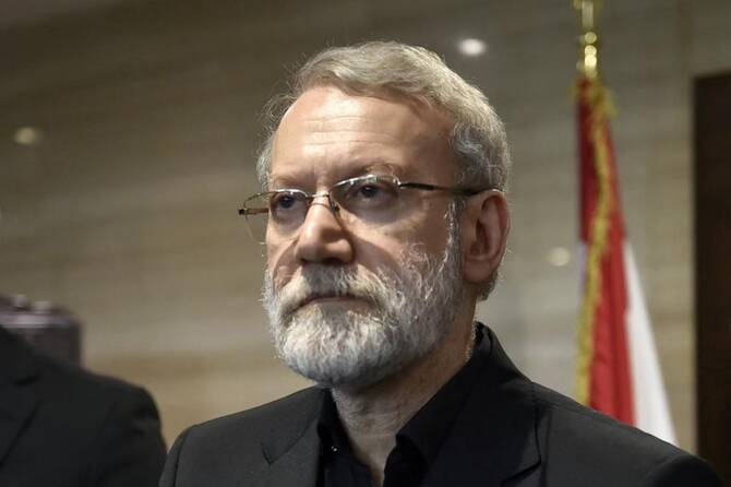 Iran’s security chief Ali Larijani threatened on Thursday to target power grids in the region if the United States attacked the Islamic republic’s electricity supplies. (AFP/File)