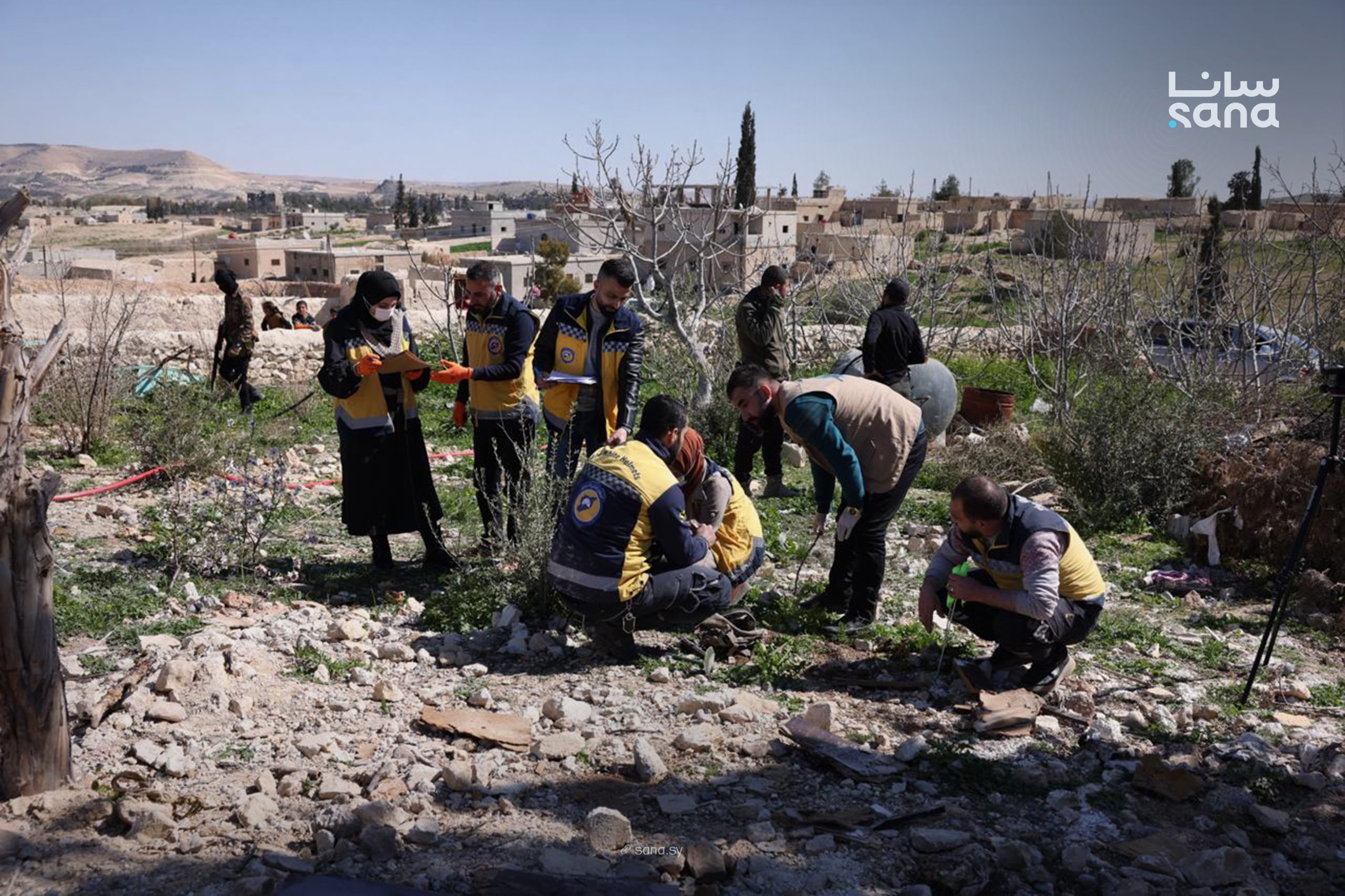 Authorities have found multiple mass graves in Syria since the fall of the Assad regime in December 2024. (SANA)