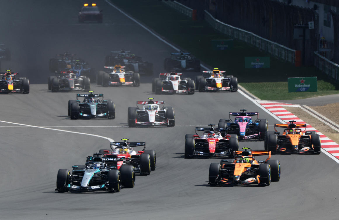 Antonelli stepped up when his Mercedes teammate George Russell hit trouble in qualifying to become the youngest-ever driver on pole position. (REUTERS)