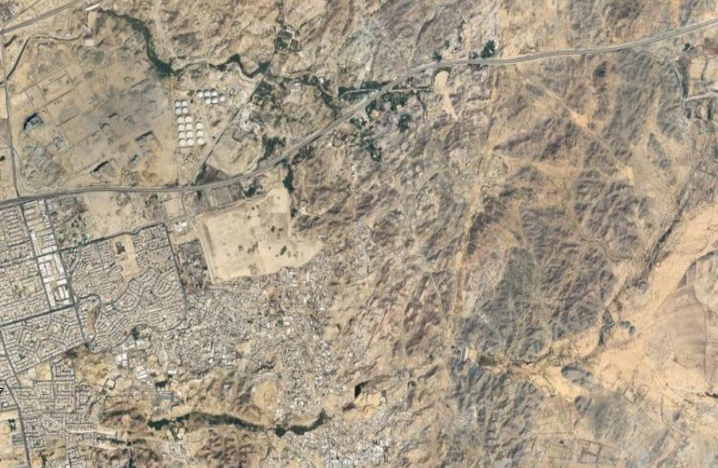 Screenshot from Google Maps showing the Al-Ajwad neighborhood in Jeddah. (Google)