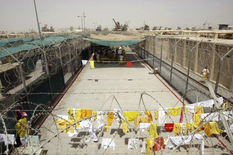 About, 5,700 Daesh detainees from Syria have been held in Baghdad’s Al-Karkh prison, once a US Army detention center known as Camp Cropper, which is part of Baghdad airport’s complex. (AFP file photo)