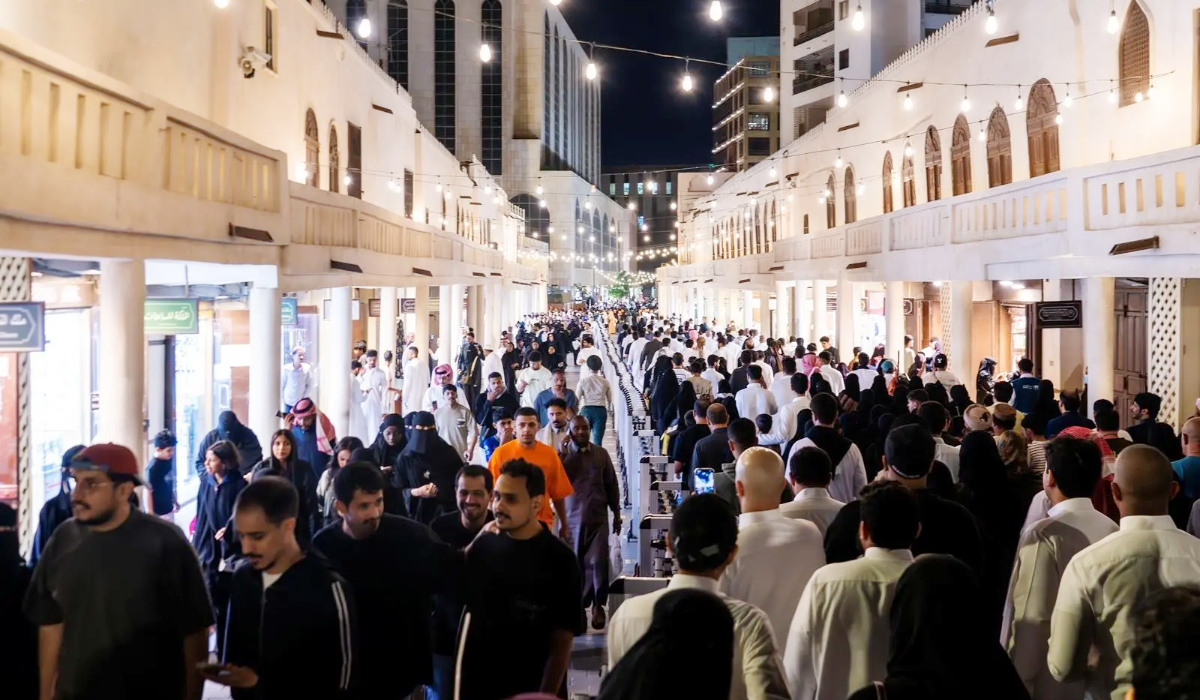 Jeddah’s historic markets remain vibrant hubs during this period, serving as lively stages for both economic and social activity. (SPA)
