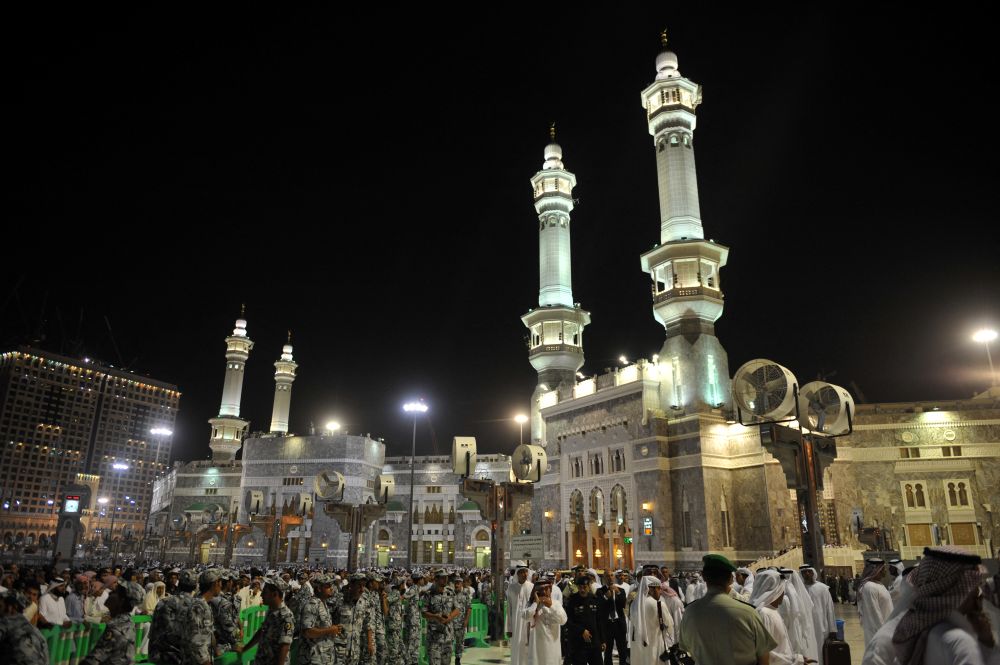 The Grand Mosque in Makkah, June 17, 2012. (AFP)