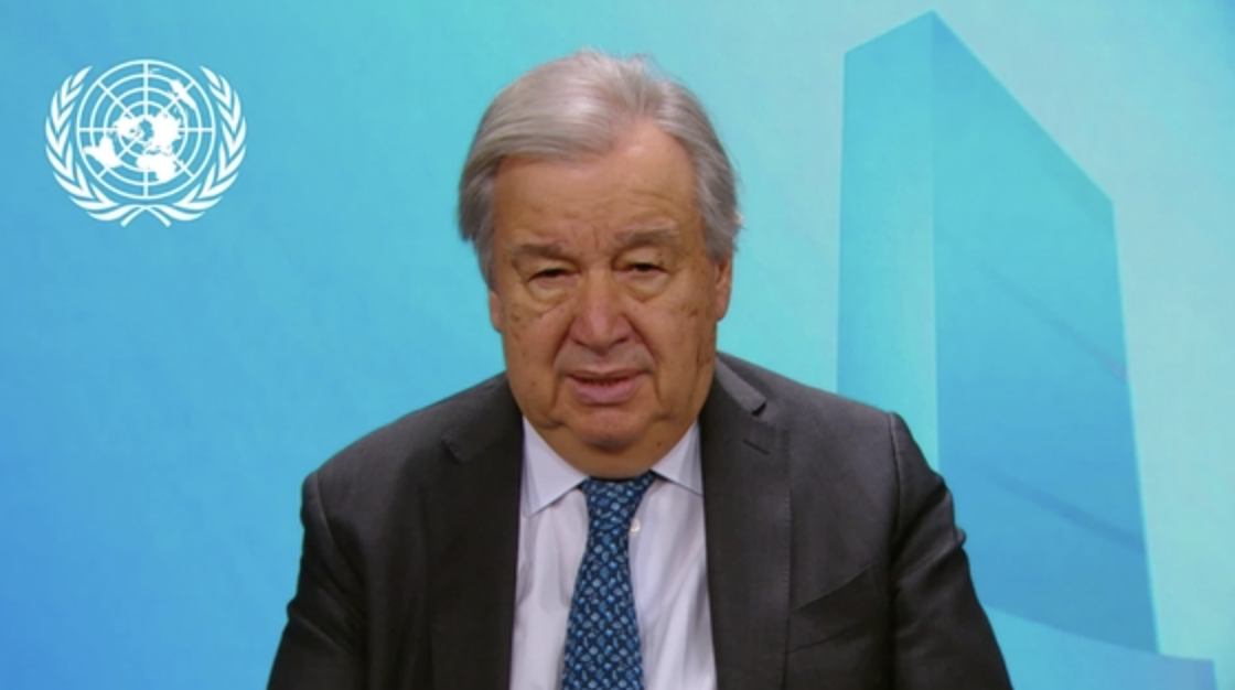 UN Secretary-General Antonio Guterres warned on Monday of a “rising tide of anti-Muslim bigotry and hate” around the world, as he urged governments, technology companies and individuals to take stronger action to combat discrimination and protect human rights. (Screenshot/UNTV)