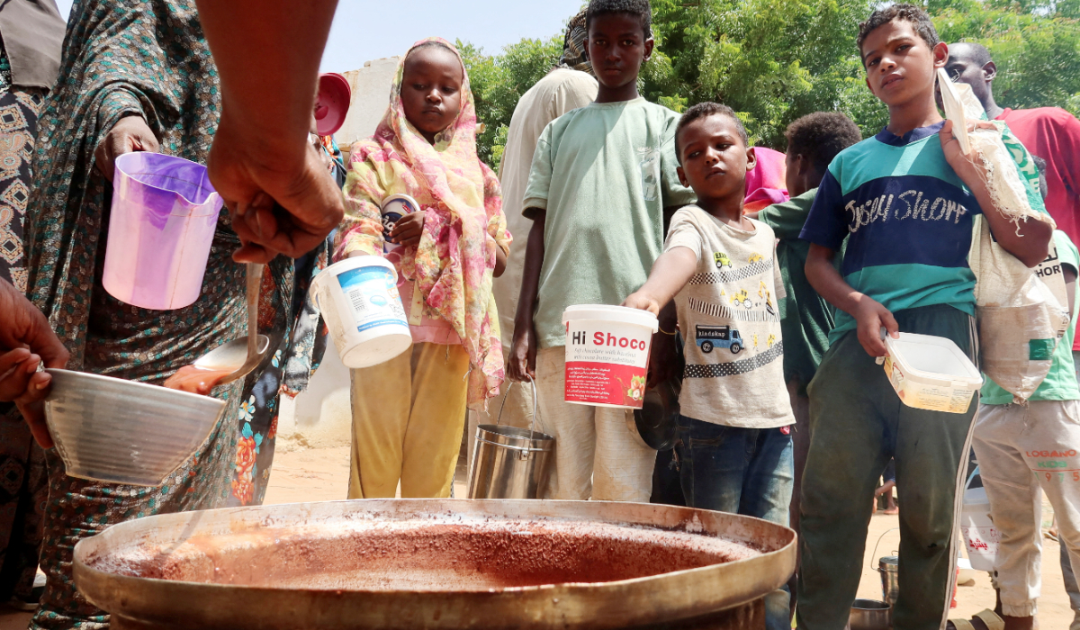 Hundreds of thousands of Sudanese are threatened by mass starvation. (Reuters)