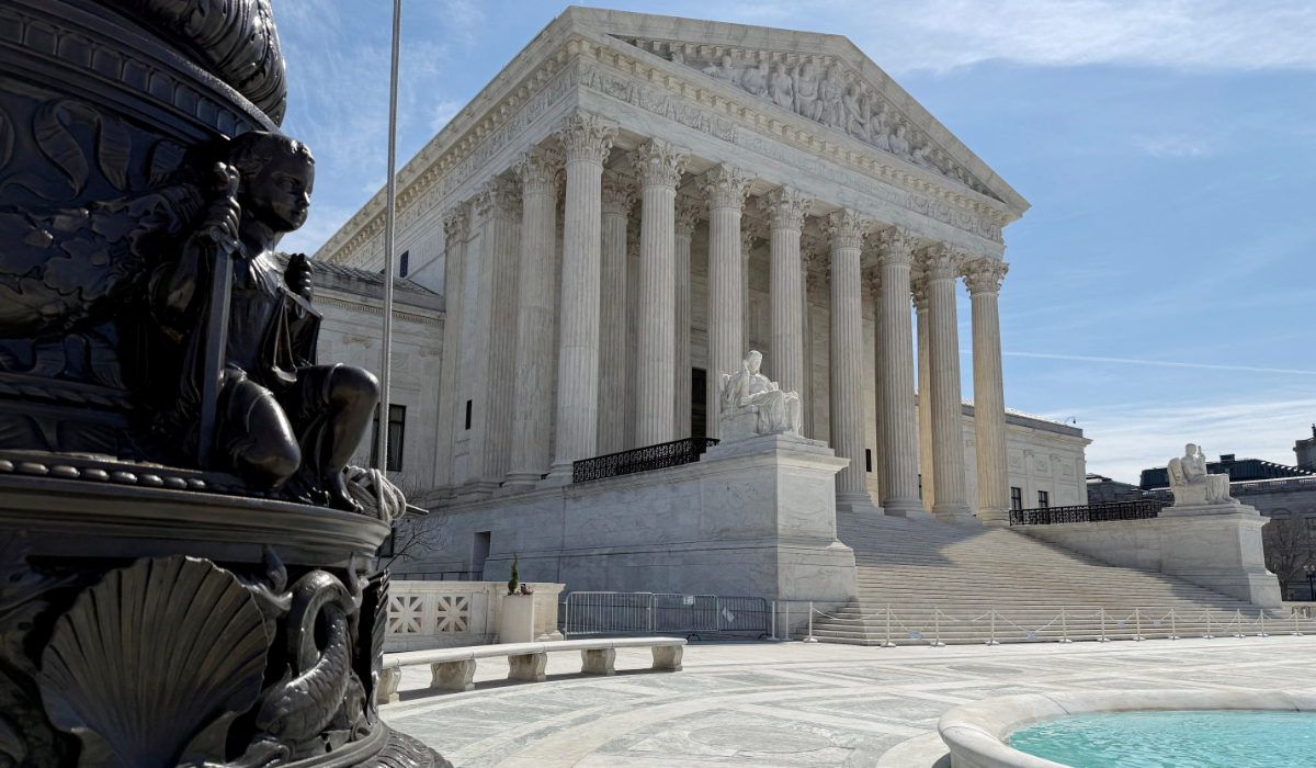 A view of the U.S. Supreme Court building in Washington, D.C., U.S., March 14, 2026. (REUTERS)