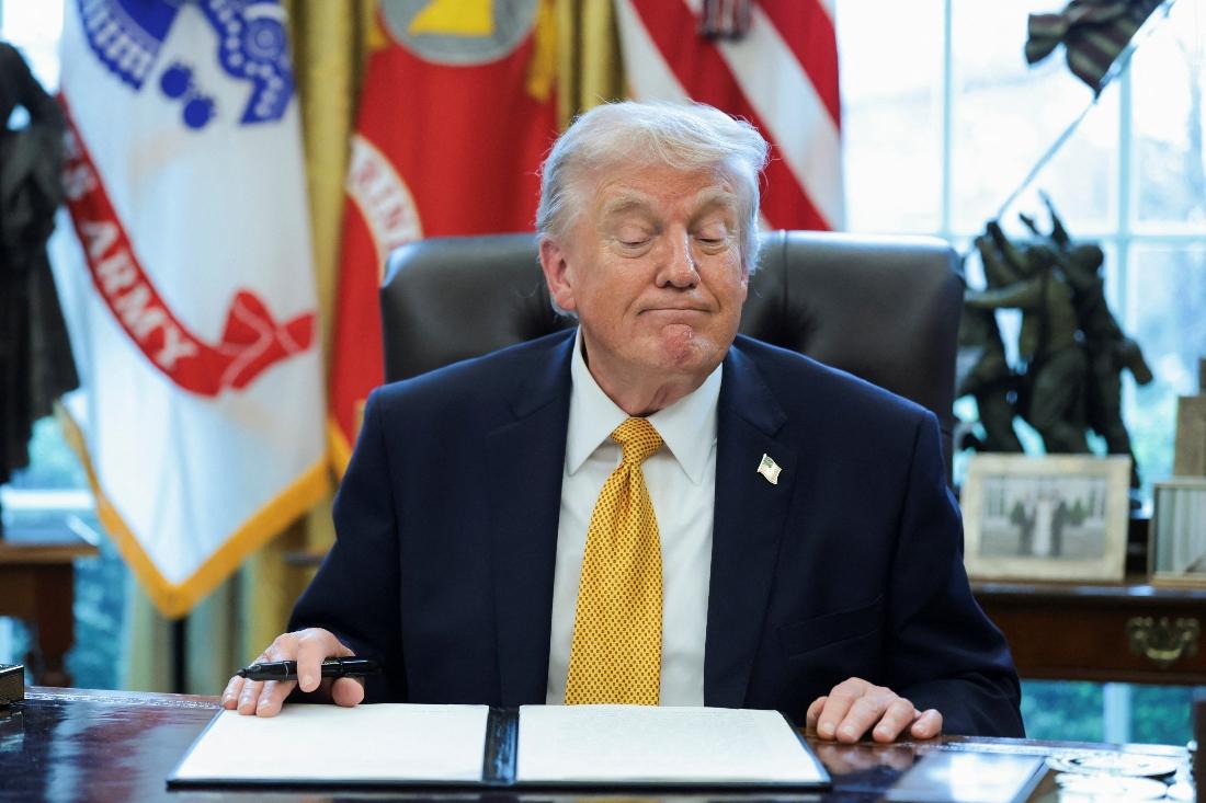 The president has fumed on social media about stories he doesn't like. (FILE/REUTERS)