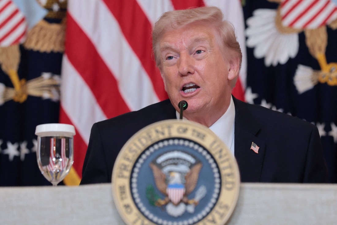 Trump’s assertion followed other administration claims that have not been backed by US intelligence reporting. (FILE/REUTERS)