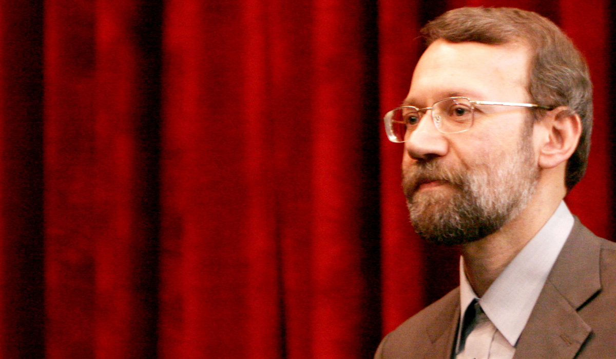 Iran's top nuclear negotiator Ali Larijani attends a news conference in Tehran, Iran September 20, 2005. (REUTERS)