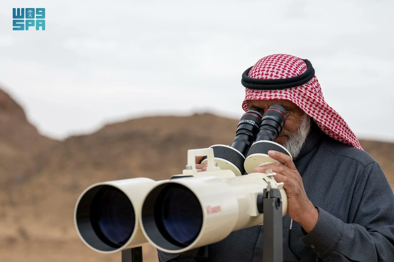 The Shawwal crescent moon was not sighted on Wednesday evening and therefore Eid Al-Fitr will be on Friday. (SPA)
