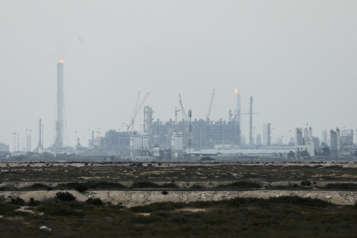 Qatar Energy's Ras Laffan Industrial City in Qatar was hit by a missile attack on Wednesday, (Reuters/File)