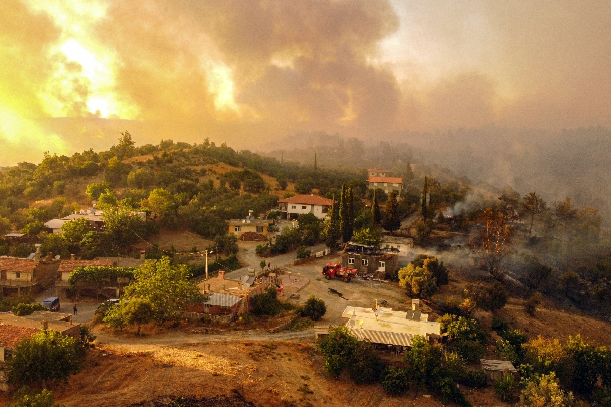 Five others were injured in the blaze, one of whom had sustained “life-threatening injuries,” he said. (AFP filephoto)
