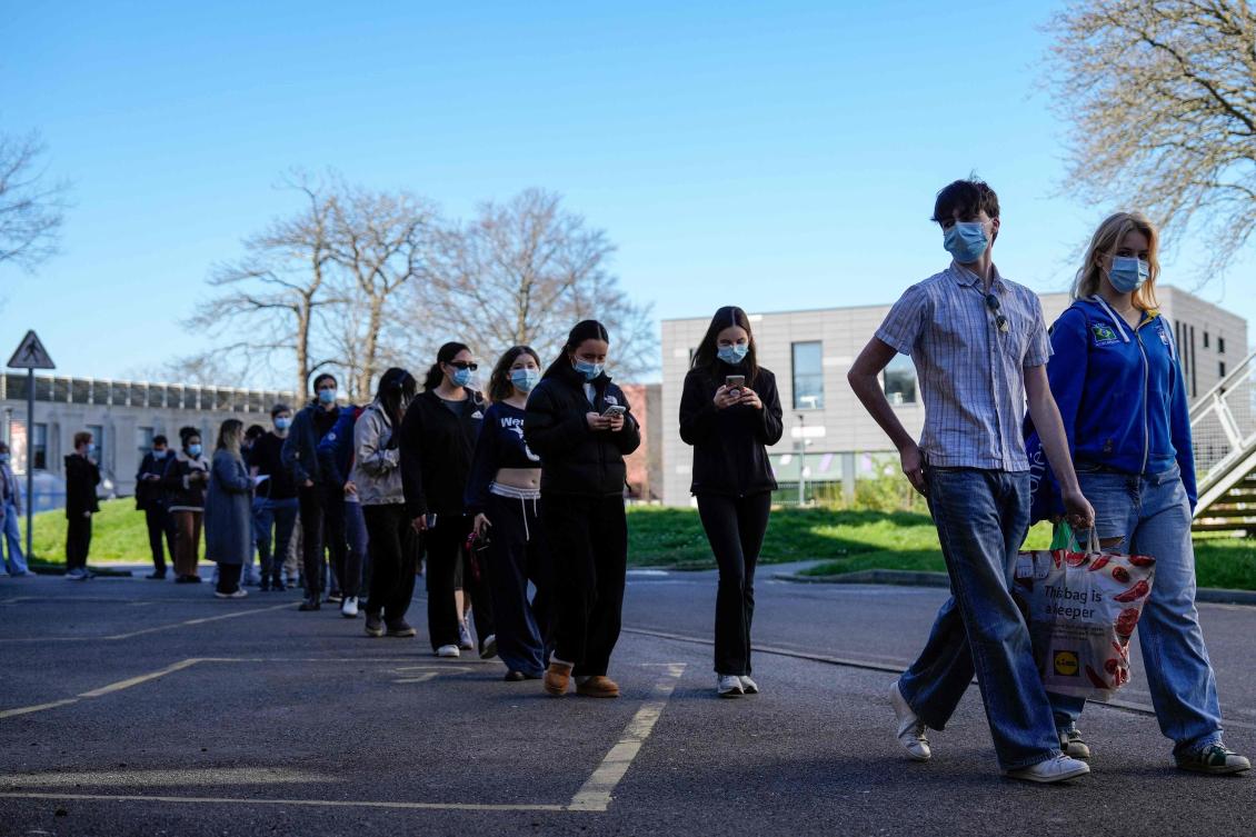 The UK Health Security Agency said the strain belonged to a group of meningococci known as ST-41/44, which had been circulating in the country in recent years. (AFP)