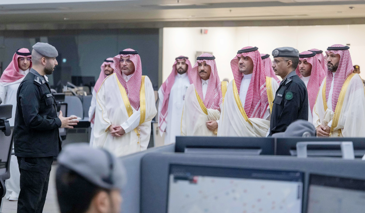 Saudi interior minister reviews field monitoring systems