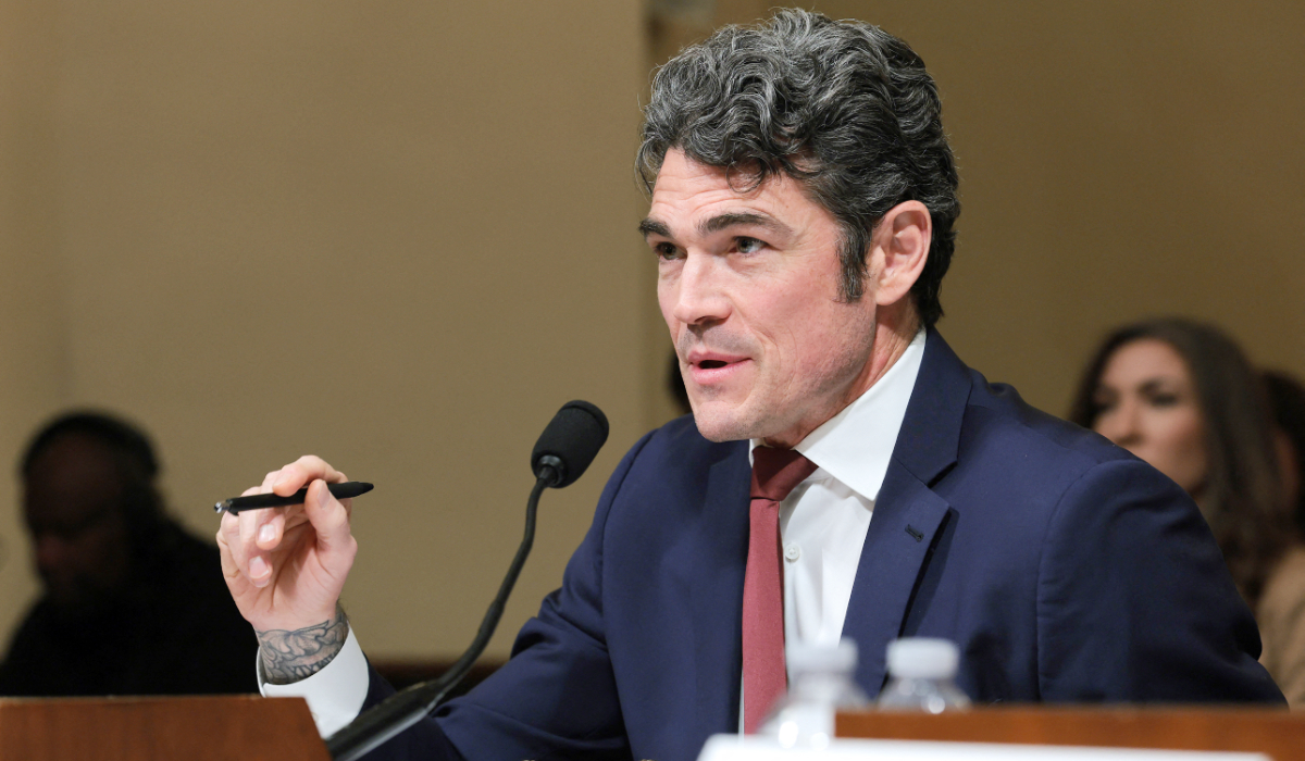 Director of the National Counterterrorism Center Joseph Kent testifies before the House Committee on Homeland Security in the Cannon House Office Building on December 11, 2025 in Washington, DC. (AFP)