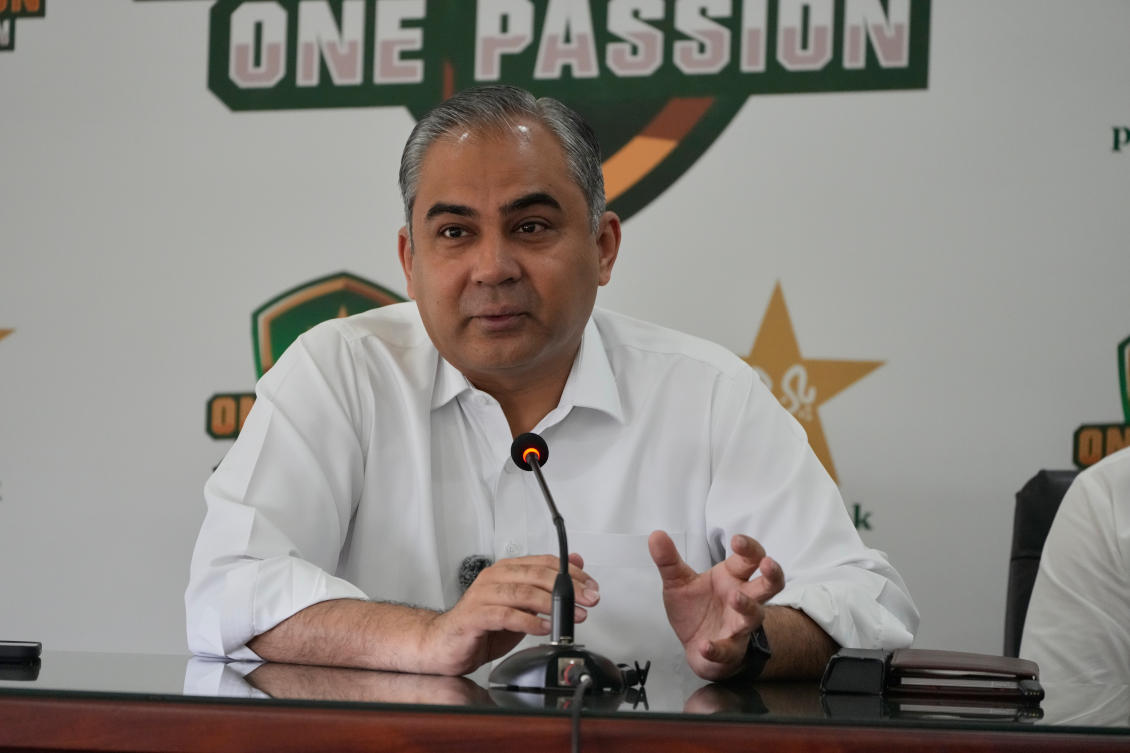 Pakistan Cricket Board chairman Mohsin Naqvi said the decisions were taken after consultation with Prime Minister Shehbaz Sharif. (AP)