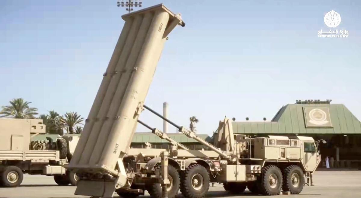 Saudi Arabia and its Gulf neighbors have been defending against Iranian missile and drone strikes since Feb. 28, 2026. (X: @modgovksa screenshot)