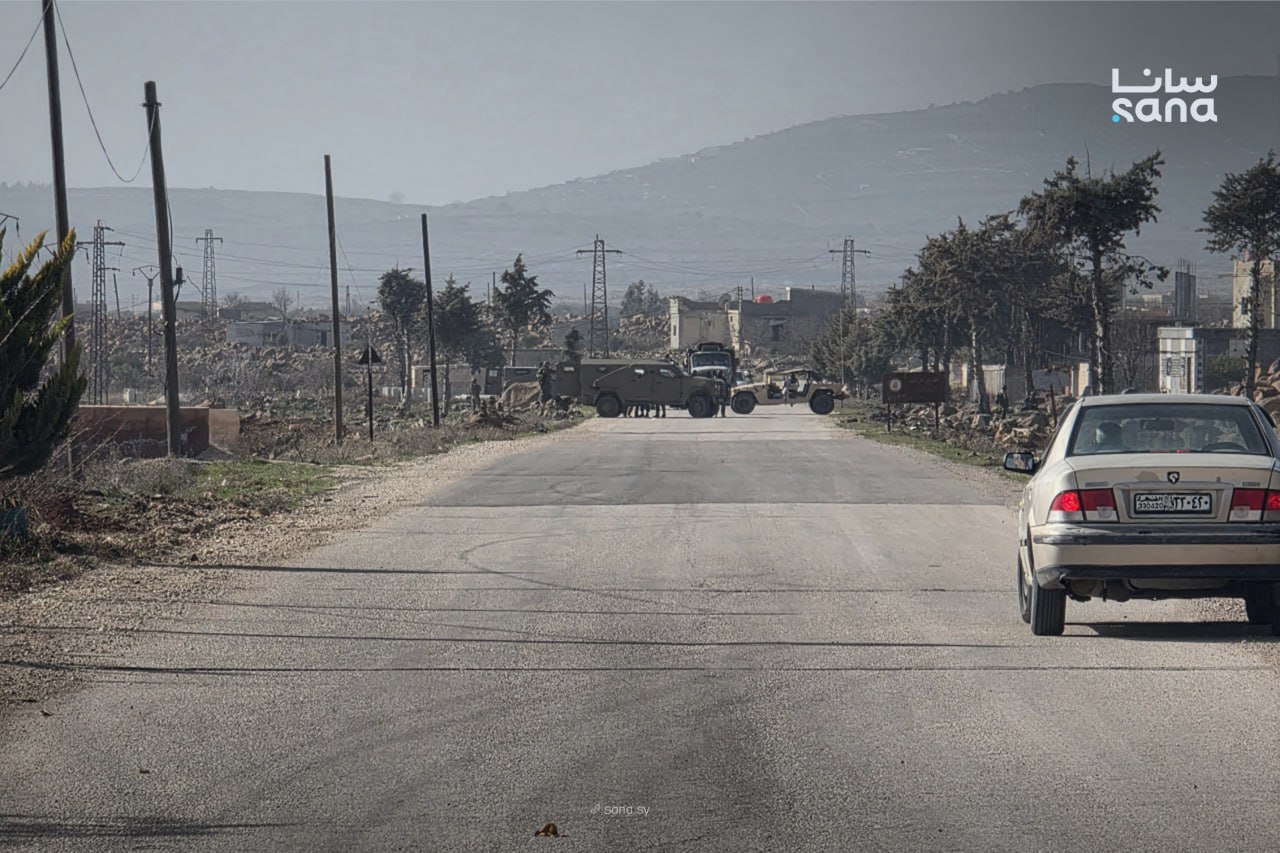 Residents of Ruwaihina village clashed with Israeli forces last May when they entered the village and stopped residents. (SANA)