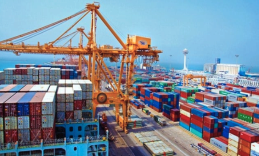 King Abdulaziz Port in Dammam is the primary entryway for cargo headed to the country’s eastern and central regions from all over the world. File
