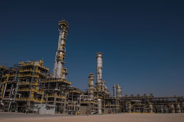 Sadara Chemical Co. facility in Jubail, Saudi Arabia in 2015. Saudi Aramco/Handout via Reuters/File Photo