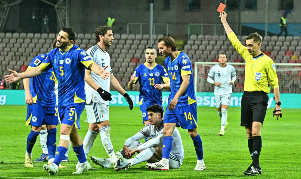 Italy’s World Cup nightmare continues after shoot-out defeat to Bosnia