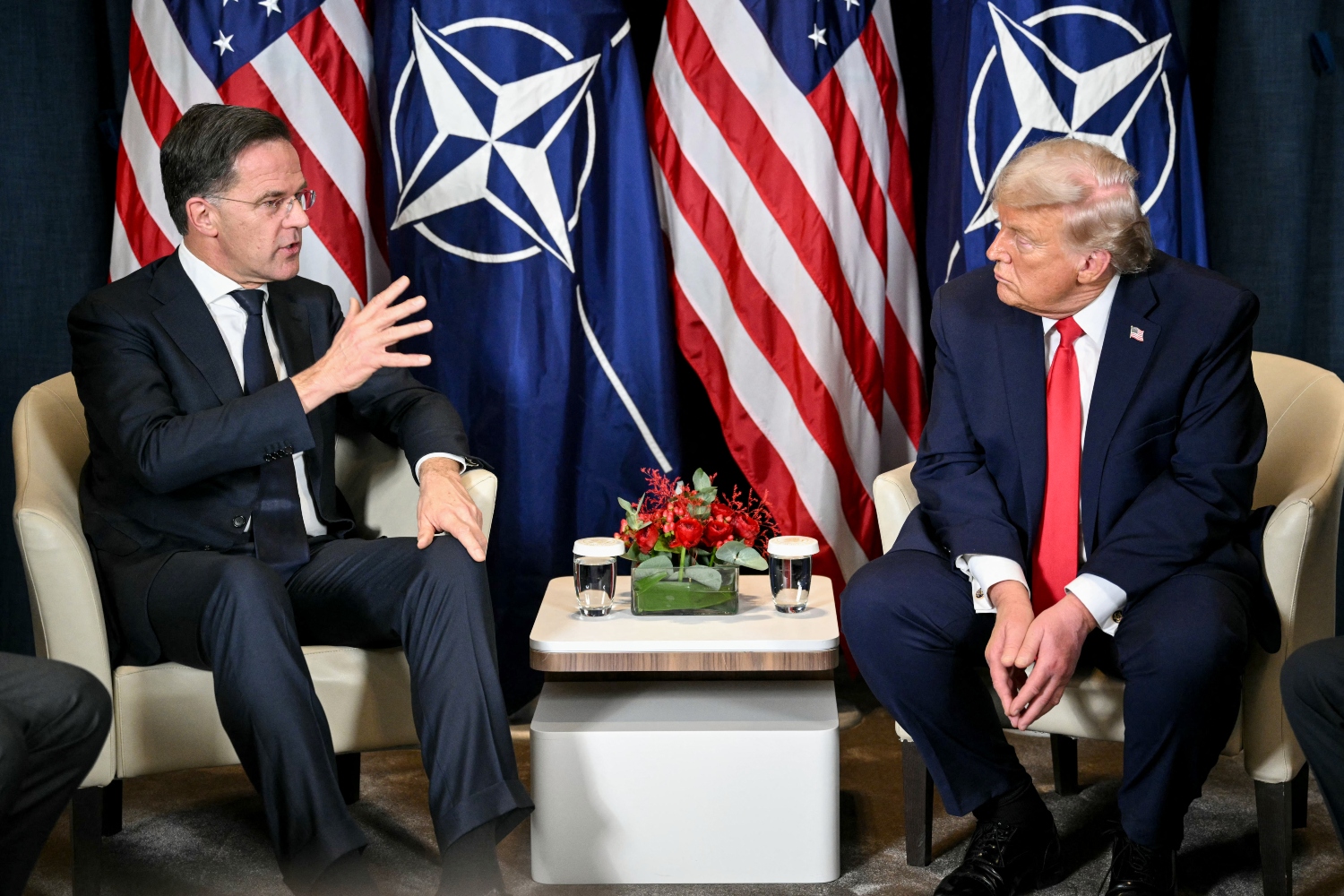NATO Secretary-General Mark Rutte acknowledged the imbalance, emphasizing that European allies must “do more” (File/AFP)