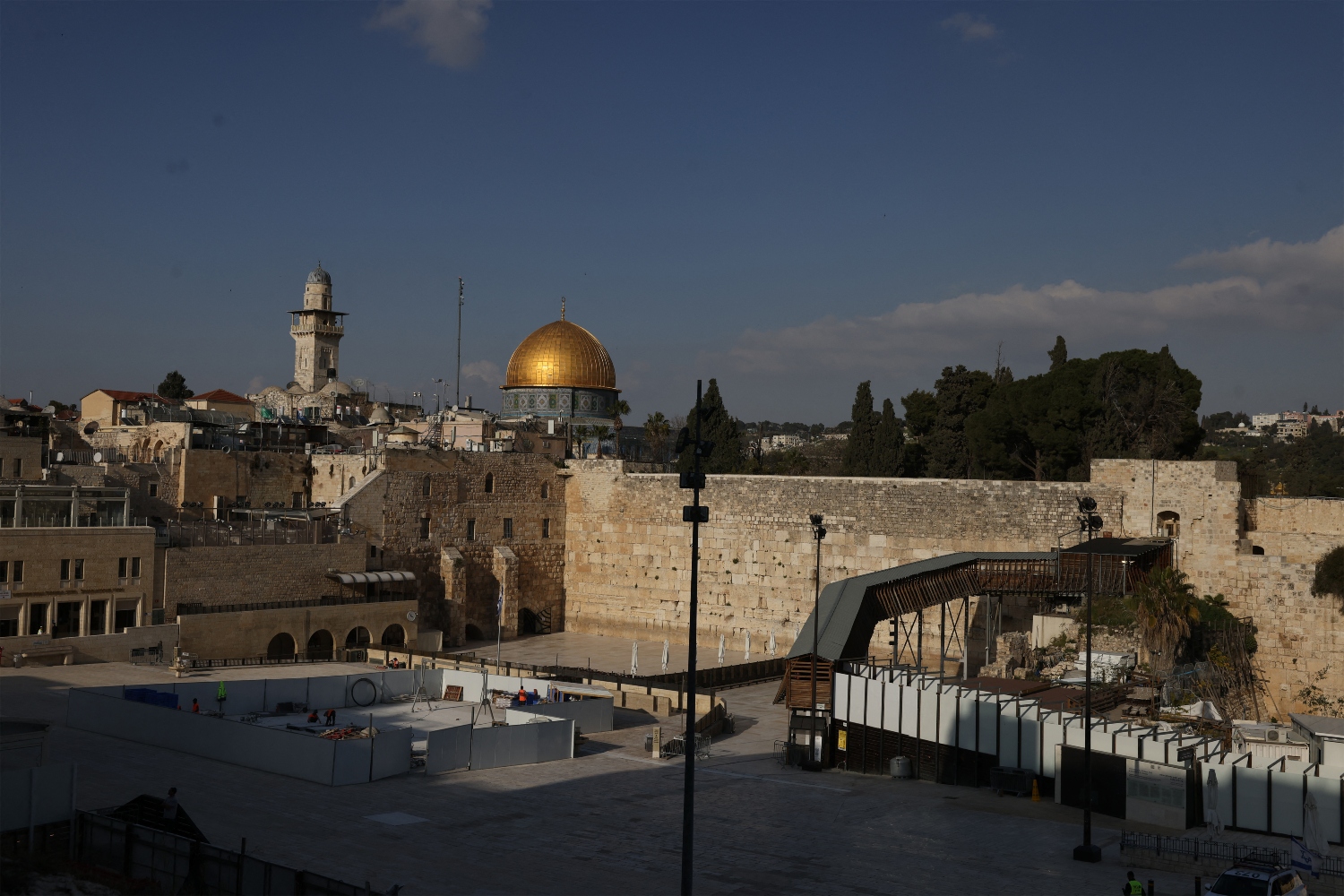 The world is watching how the region balances security, sovereignty and sacred space in a city revered by multiple faiths (AFP)