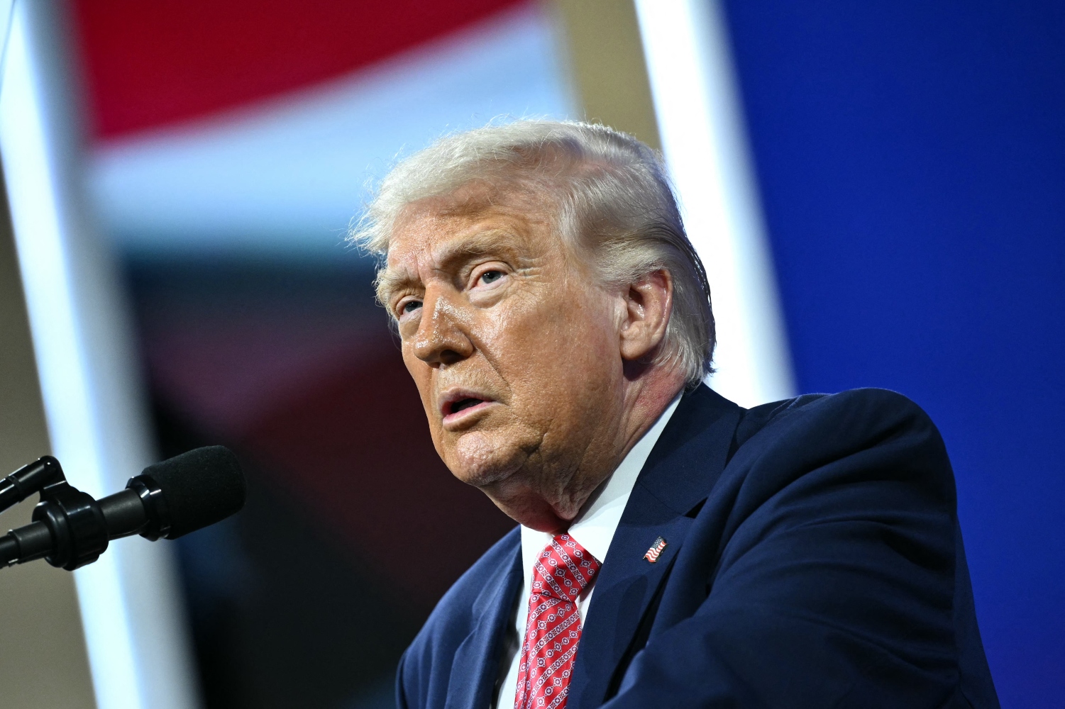 Trump has effectively upturned the conflict between the US and Iran (File/AFP)