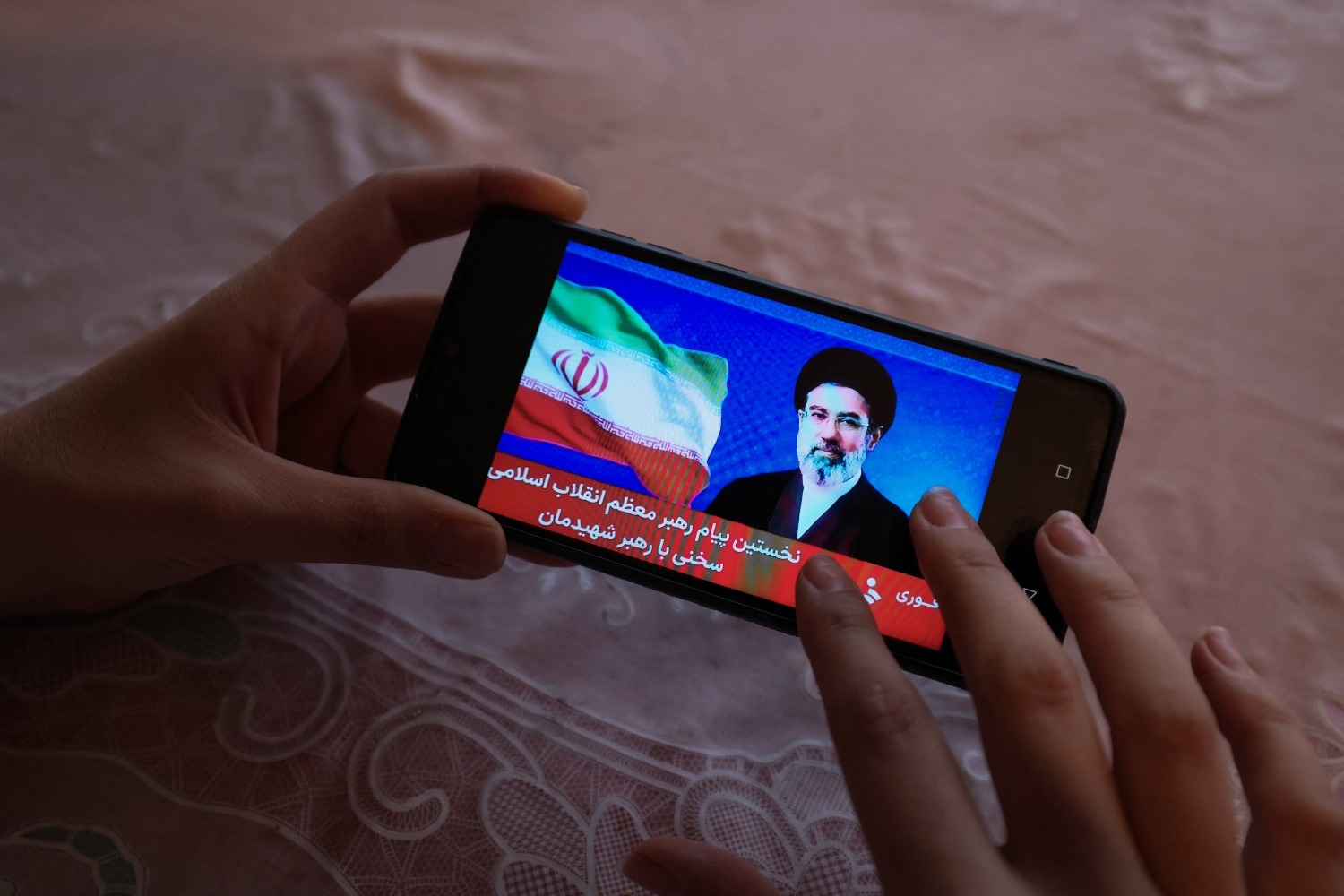 Mojtaba Khamenei does not view what Iran has endured in recent months as a single crisis (File/AFP)