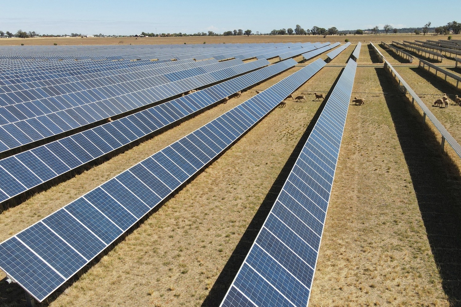 The long-term benefits of transitioning to renewable energy extend beyond resilience against conflict (File/AFP)