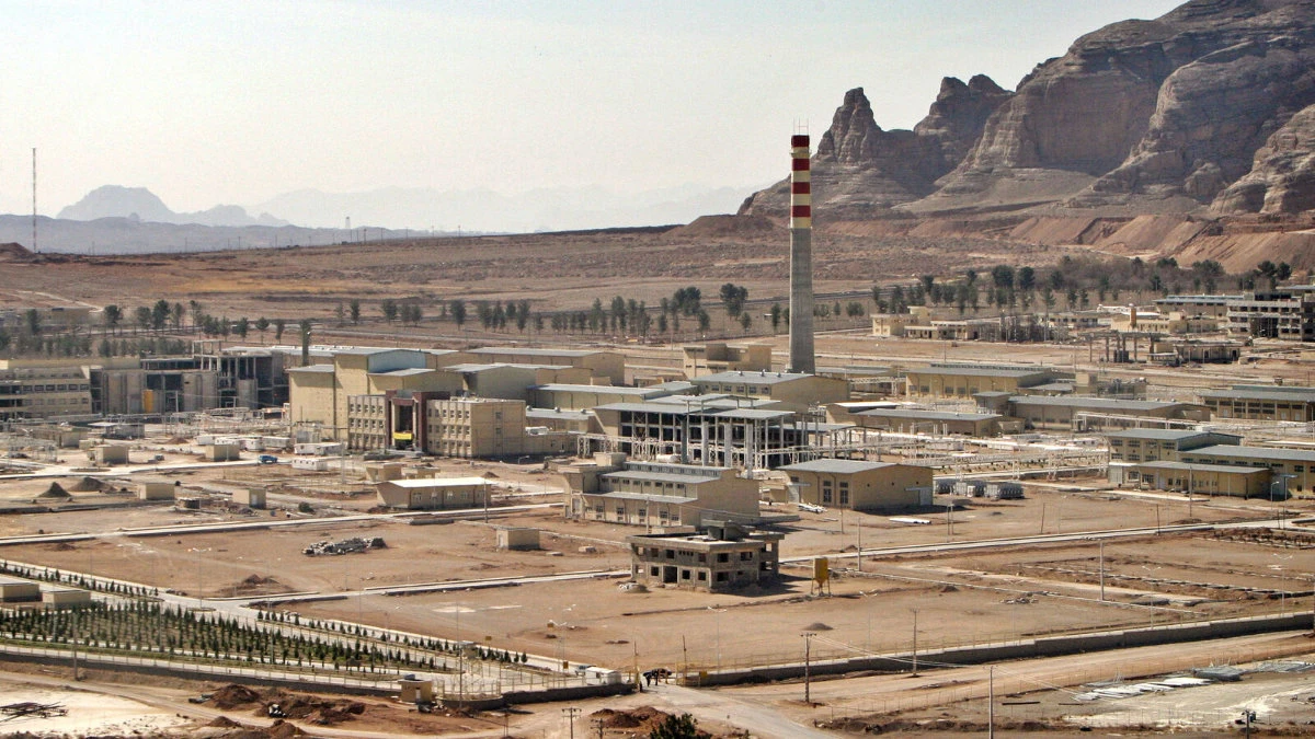 A uranium processing plant in Isfahan, which hosts one of Iran’s major nuclear sites. (Reuters/File)