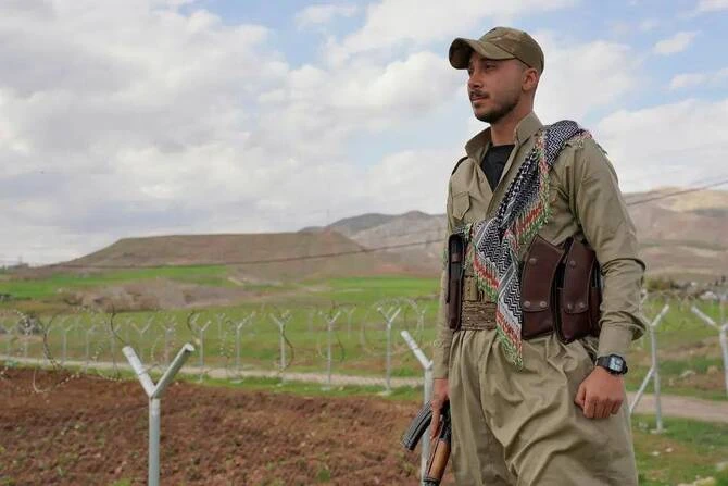 Turkiye’s defense ministry on Thursday said it was “closely” following the actions of Kurdish militant groups over concerns they are being drawn into the war, reportedly by US-led efforts to destabilize Iran. (AP/File)