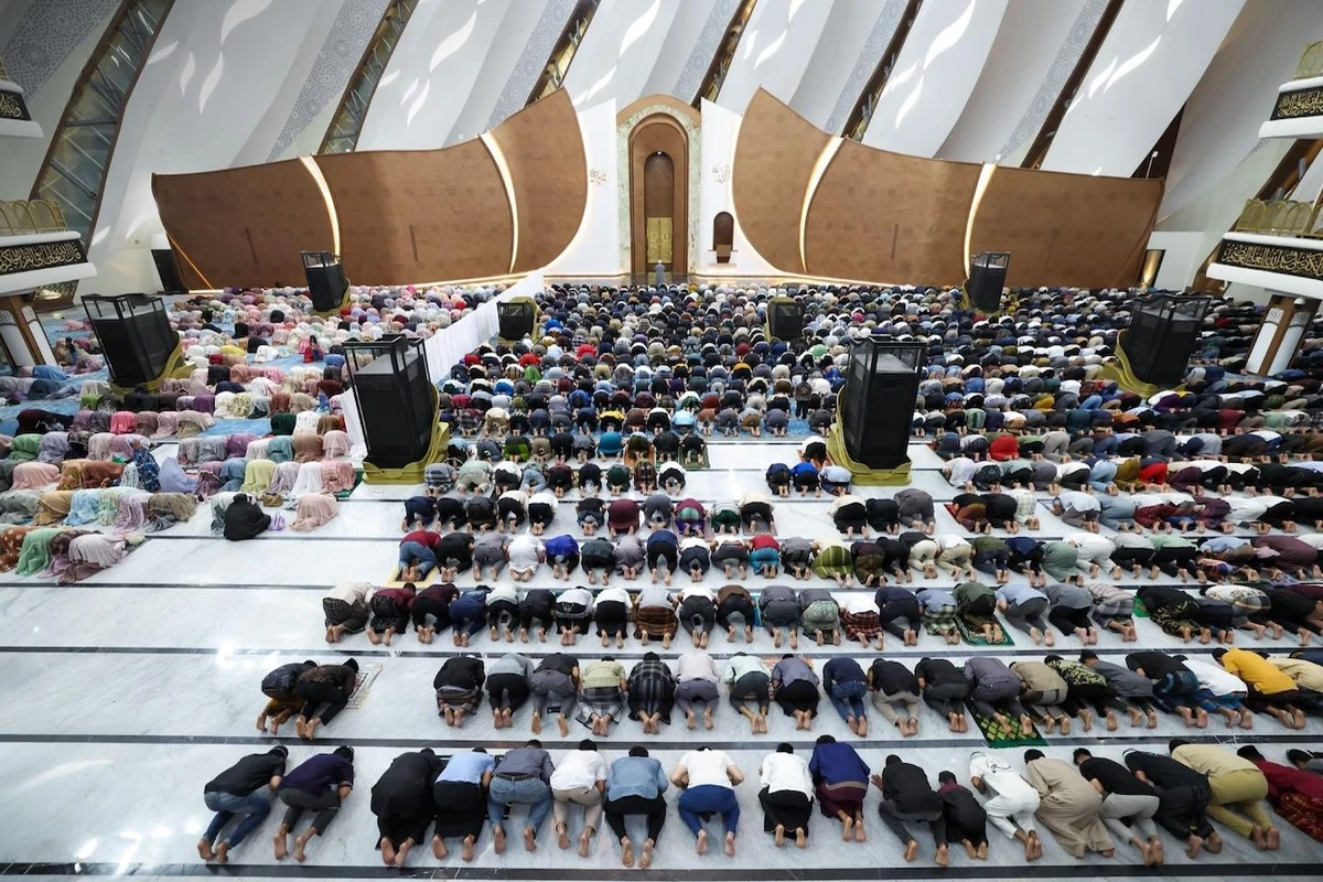 Indonesia’s new state mosque to hold first Eid prayers this year