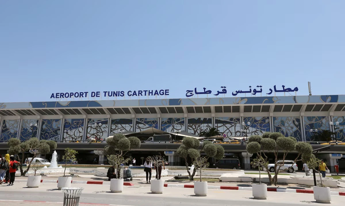 A general view shows Tunis-Carthage International Airport in Tunis, Tunisia. (Reuters/File)