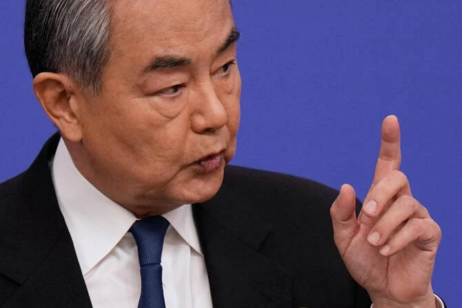 Chinese Foreign Minister Wang Yi made the remarks in a call with his Egyptian counterpart Badr Abdelatty and called for an immediate ceasefire in the region. (AP/File)