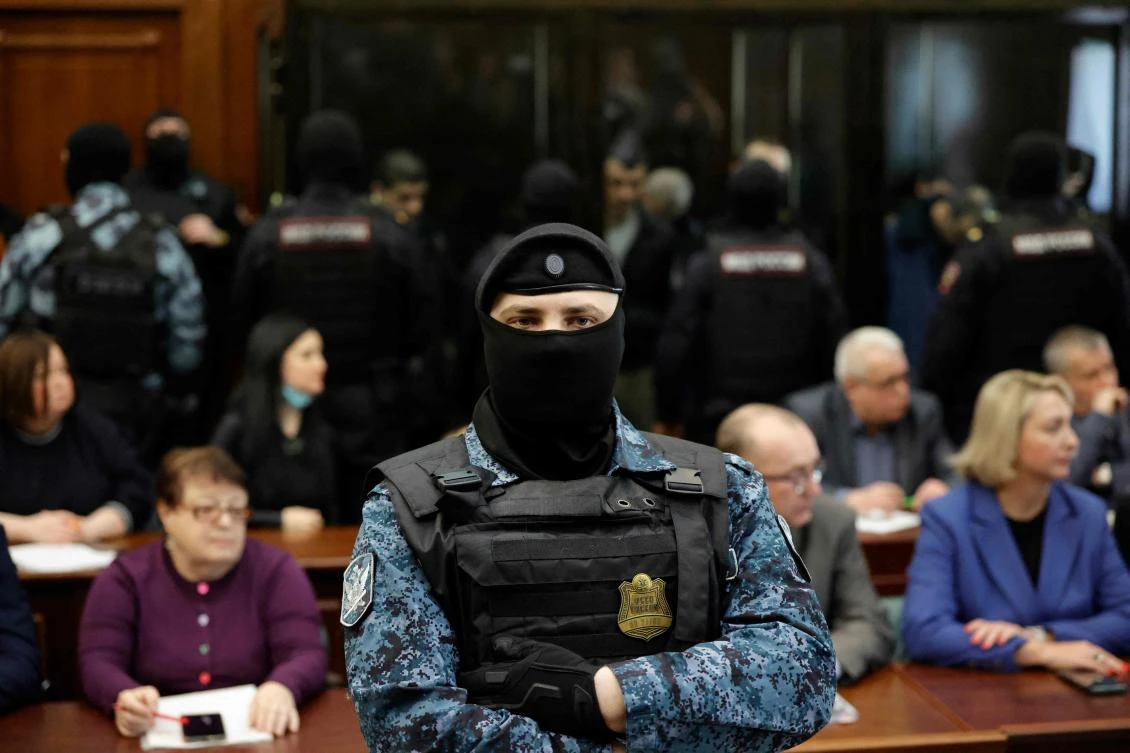 Russia jails 15 for life over Daesh-claimed 2024 concert hall attack