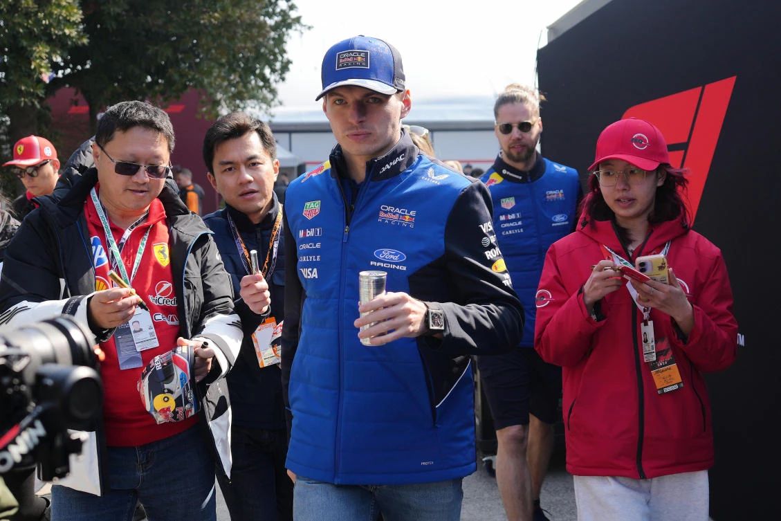 A fuming Max Verstappen said Friday was "a disaster" after torrid practice and sprint qualifying sessions at the Chinese Grand Prix. (AP)