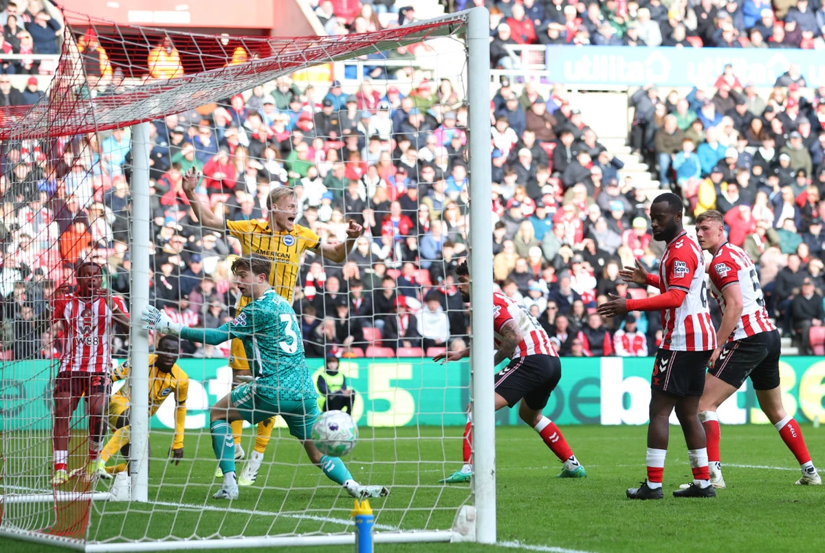 Brighton climb into top half of Premier League