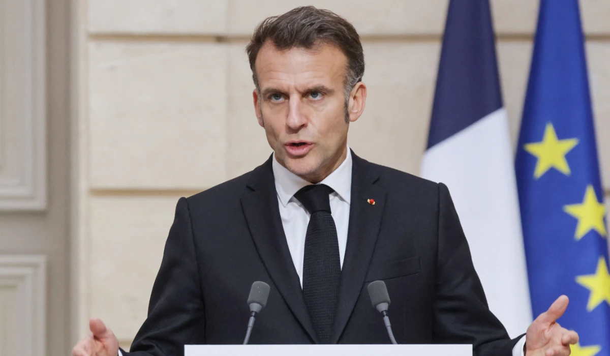 France's President Emmanuel Macron. (AFP)
